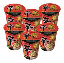Kit 6 Shin Copo Ramyun Copo Noodle 68g - Lamen Coreano Shin Cup Kit 6 Shin Copo Ramyun Copo Noodle 68g - Lamen Coreano Shin Cup
