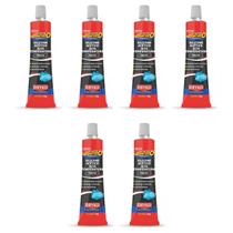 Kit 6 Silicone Alta Temperatura Acético Automotivo Forno Dryko 50g Kit 6 Silicone Alta Temperatura Acético Automotivo Forno Dryko 50g