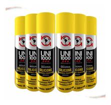 Kit 6 Silicone Spray Lubrifica Alta Performance Carro Novo Kit 6 Silicone Spray Lubrifica Alta Performance Carro Novo