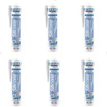 Kit 6 Silicones Neutro Transparentes 280G Tekbond Kit 6 Silicones Neutro Transparentes 280G Tekbond