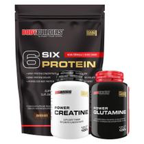 Kit 6 Six Protein 2Kg+ Power Creatina 100G+ Power Kit 6 Six Protein 2Kg+ Power Creatina 100G+ Power