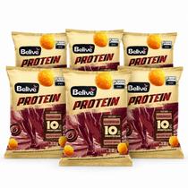 Kit 6 Snack Barbecue 10g Proteína s/ Glúten BELIVE 35g Kit 6 Snack Barbecue 10g Proteína s/ Glúten BELIVE 35g