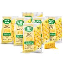 Kit 6 Snacks de Soja GOODSOY Sabor Queijo 25g - Sem Glúten Kit 6 Snacks de Soja GOODSOY Sabor Queijo 25g - Sem Glúten