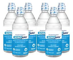 Kit 6 Soro Fisiologico De 500ml Soronav Com Bico Dosador