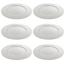 Kit 6 Souplast Mesa Posta Jogo Americano Moderno Decoração Cozinha