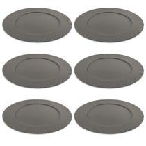 Kit 6 Souplast Mesa Posta Jogo Americano Moderno Decoração Cozinha