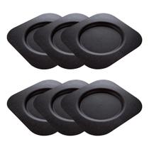 Kit 6 Sousplats Decorativos Prato Base para Mesa Posta, Almoço e Jantar Kit 6 Sousplats Decorativos Prato Base para Mesa Posta, Almoço e Jantar
