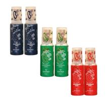 KIT 6 Spray Bucal 15ml Zero Açucar Refrescante Morango,Hortelã e Frozen Dokmos