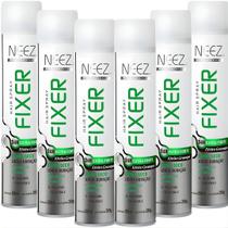 Kit 6 Spray Fixador De Cabelo Profissional Neez Laque Extra Forte Efeito Grampo 24 Horas 400ml Kit 6 Spray Fixador De Cabelo Profissional Neez Laque Extra Forte Efeito Grampo 24 Horas 400ml