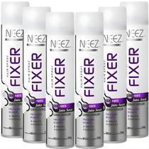 Kit 6 Spray Fixador De Cabelo Profissional Neez Laque Fixação Forte Jato Seco 18 Horas 400ml Kit 6 Spray Fixador De Cabelo Profissional Neez Laque Fixação Forte Jato Seco 18 Horas 400ml