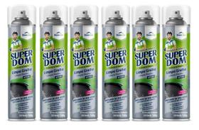 Kit 6 Spray Limpa Grelha Domline Desincrusta Gordura 300ml