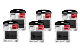 Kit - 6 Ssd Kingston 240Gb De 2.5 Sata3 - Sa400S37/240G