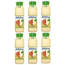 Kit 6 Suco De Maça 900Ml Natural Sem Açucar 100% Suco