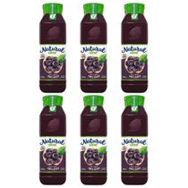 Kit 6 suco misto de uva e maça 900ml natural sem açucar