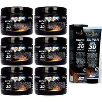 Kit 6 Super Gel 30 Ervas 250g + 1 Super Gel 30 Ervas 150g