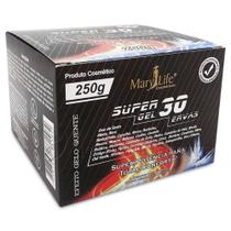 Kit 6 Super Gel 30 Ervas Mary Life 250g