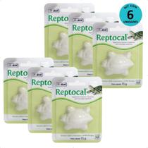 Kit 6 Suplemento Alcon Reptocal 15g