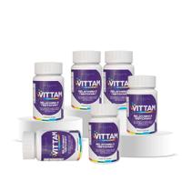 Kit 6 Suplemento Alimentar Melatonina e Triptofano 30 Cápsulas