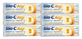 Kit 6 Suplemento BioArgi C 16 Comprimidos - União Química