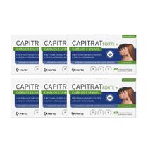 Kit 6 Suplemento Capitrat Forte+ Cabelos E Unhas 60 Cápsulas