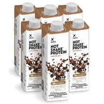 Kit 6 Suplemento NOT SHAKE Protein 16g Chocolate 250ml