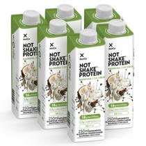 Kit 6 Suplemento NOT SHAKE Protein Baunilha c/ Coco 250ml