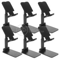 Kit 6 Suporte De Mesa Universal Celular Articulado Portátil