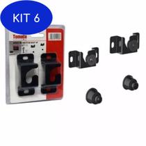 Kit 6 Suporte para TV Fixo de Parede Genius de 13 à 70 - Temate