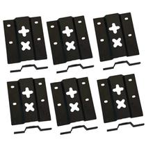 Kit 6 Suporte Pendurador De Espelho Quadro e Placas Fixação feito de Plástico ABS