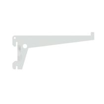 Kit 6 Suporte Simples Para Trilho Cremalheira 30 Cm Branco Kit 6 Suporte Simples Para Trilho Cremalheira 30 Cm Branco