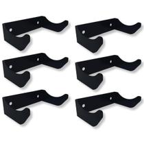 Kit 6 Suportes De Parede Adega Vertical P/ Garrafa De Vinho Design Minimalista