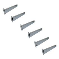 Kit 6 Suportes de Pia para Chumbar com Trava 60 cm - NV456P Kit 6 Suportes de Pia para Chumbar com Trava 60 cm - NV456P