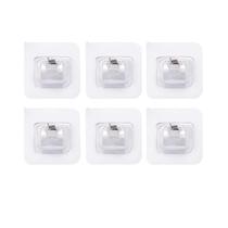 Kit 6 Suportes De Varão Cortina Autoadesivo Mercado Pietra