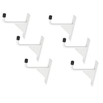 Kit 6 Suportes Multiuso de Parede 60Kg (cada) - Escadas, Bicicletas e Carga Pesada - NV815P