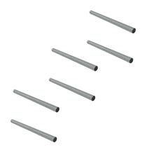 Kit 6 Suportes Tubo Redondo para Chumbar 60 cm Branco - NV456RDP Kit 6 Suportes Tubo Redondo para Chumbar 60 cm Branco - NV456RDP