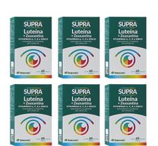 Kit 6 Supra Luteina + Zeaxantina Vit A, C, E E Zinco 60 Caps Kit 6 Supra Luteina + Zeaxantina Vit A, C, E E Zinco 60 Caps