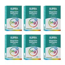 Kit 6 Supra Magnésio Dimalato 300mg 60 Cápsulas Herbamed Kit 6 Supra Magnésio Dimalato 300mg 60 Cápsulas Herbamed
