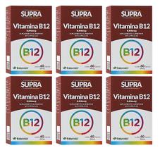 Kit 6 Supra Vitamina B12 60 Cápsulas - Herbamed