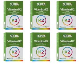 Kit 6 Supra Vitamina K2 60 Cáps - Herbamed