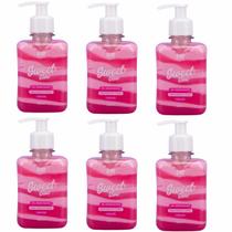 Kit 6 SWEET GLOW Gel Hidrata Virilha Beijável Chiclete Atacado