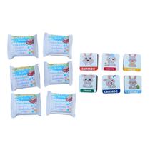 Kit 6 tabletes chocolate de Páscoa para Autistas com jogo memória Emoções Kit 6 tabletes chocolate de Páscoa para Autistas com jogo memória Emoções