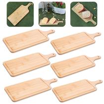 Kit 6 Tábuas De Servir P/ Mesa Posta Restaurante Bandeja Multiuso 39cm Lyor Kit 6 Tábuas De Servir P/ Mesa Posta Restaurante Bandeja Multiuso 39cm Lyor