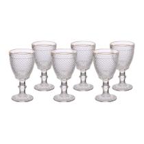 Kit 6 Taça Bico Abacaxi Gold - BJCA-005GD - Western QUEIMADO Kit 6 Taça Bico Abacaxi Gold - BJCA-005GD - Western QUEIMADO