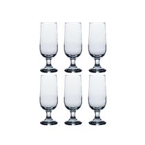 Kit 6 Taça De vidro Chopp 300ml Hannover Cerveja Casa Linda Kit 6 Taça De vidro Chopp 300ml Hannover Cerveja Casa Linda
