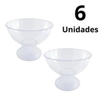 Kit 6 Taça P/sobremesa Gourmet 2,8L Acrílico Confeitaria Kit 6 Taça P/sobremesa Gourmet 2,8L Acrílico Confeitaria
