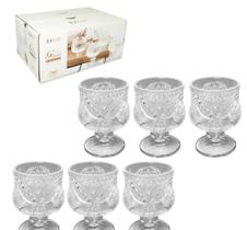Kit 6 Taças Bebida Shot Vidro 50ml Kit 6 Taças Bebida Shot Vidro 50ml