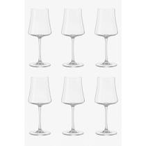 Kit 6 Taças de Cristal para Vinho Bohemia 360ml - XTRA NDI