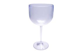 Kit 6 Taças De Gin Acrílico Cristal Azul Royal 550 Ml