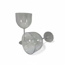 Kit 6 Taças de Gin acrilico transparente 580ml festa evento