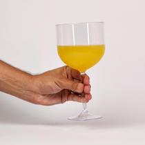 Kit 6 Taças De Gin Tônica Acrílico Transparente 580ml Premium Kit 6 Taças De Gin Tônica Acrílico Transparente 580ml Premium